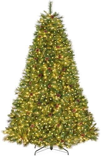 Top 4 Pre-Lit 9ft Artificial Christmas Trees for Your Home