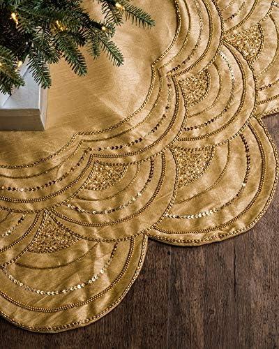 Festive Elegance: Top 3 Balsam Hill Beaded Tree Skirts