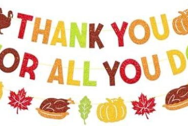 Elevate Our Friendsgiving with the Perfect Thank You Banner!