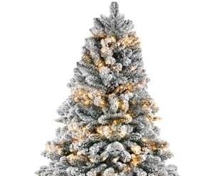 Top 3 Snow Flocked Christmas Trees for a Cozy Holiday Home