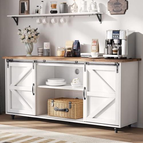 Transforming Our Space: A Review of the 4ever2buy Coffee Bar Cabinet