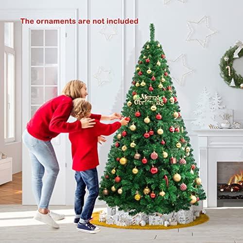 Unboxing the Goplus 7ft Artificial Christmas Tree: Our Thoughts