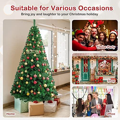 Unboxing the Goplus 7ft Artificial Christmas Tree: Our Thoughts