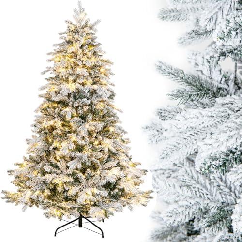 Transform Your Home with a Snowy Flocked Christmas Tree!