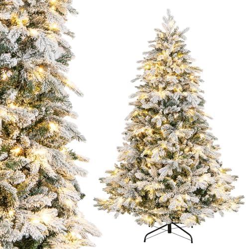 Transform Your Home with a Snowy Flocked Christmas Tree!