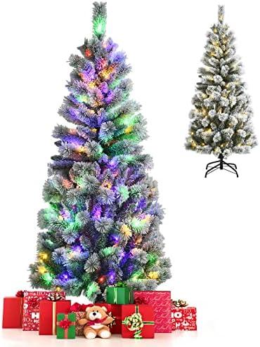 Top 4 Pre-Lit Snow Flocked Christmas Trees for Holiday Cheer