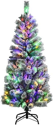 Top 4 Pre-Lit Snow Flocked Christmas Trees for Holiday Cheer