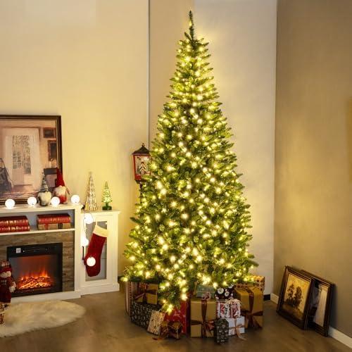 Transform Our Space: Review of the GOFLAME 8FT Corner Christmas Tree