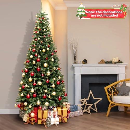 Transform Our Space: Review of the GOFLAME 8FT Corner Christmas Tree