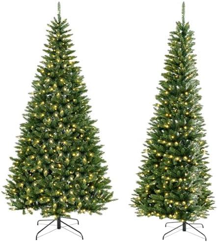 Top 3 Space-Saving Pre-Lit Corner Christmas Trees for 2023