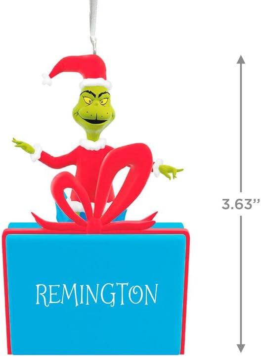 Celebrate Christmas Cheer with Our Personalized Grinch Ornament!