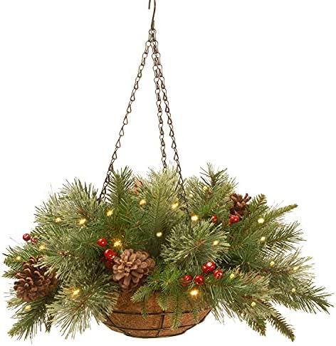 Enchanting Christmas Decor: Pre-Lit Wreaths, Garlands & More