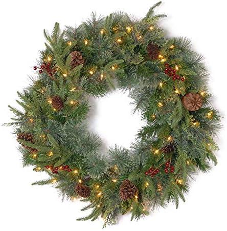 Enchanting Pre-Lit Christmas Wreaths to Brighten Your Home