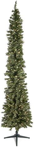 Top Pre-Lit Pencil Christmas Trees for Cozy Holiday Decor