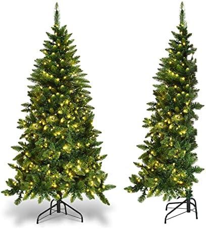 Top 3 Space-Saving Pre-Lit Half Christmas Trees for 2023