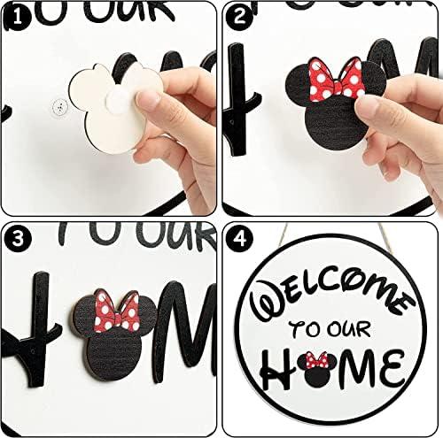 Welcoming Every Season: Our Review of the 19Pcs Mouse Door Sign