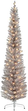 Sparkle and Shine: Top Rose Gold Tinsel Christmas Trees