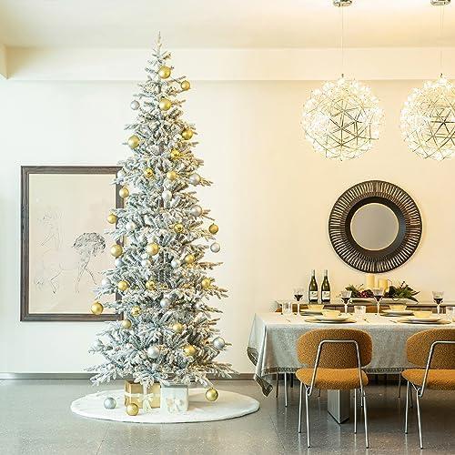 Top 3 Majestic 10ft Pre-Lit Slim Christmas Trees for 2023