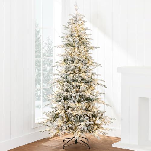 Top 3 Stunning 7.5ft Pre-Lit Flocked Christmas Trees for 2023