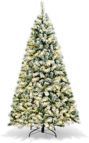 Top 6 Pre-Lit Snow Flocked Christmas Trees for Your Home