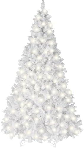 Top 4 Pre-Lit White Christmas Trees for a Magical Holiday