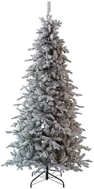 Festive Finds: Top 6.5ft Snow Flocked Slim Christmas Trees