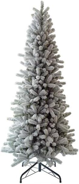 Festive Finds: Top 6.5ft Snow Flocked Slim Christmas Trees