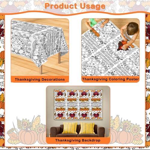 Unleashing Creativity: Our Review of the OHOME Thanksgiving Tablecloth