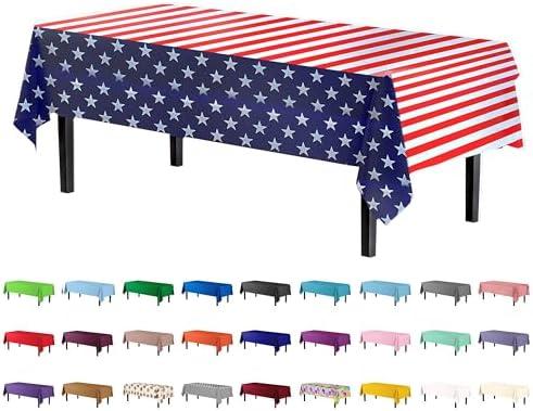 Let’s Celebrate: Our Review of the 12-Pack USA Tablecloths!