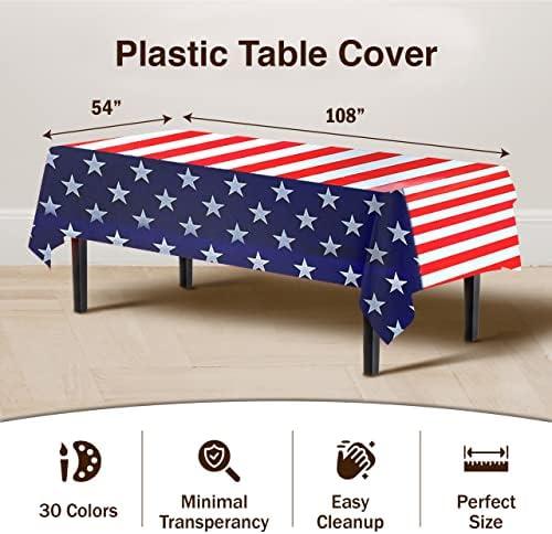 Let’s Celebrate: Our Review of the 12-Pack USA Tablecloths!